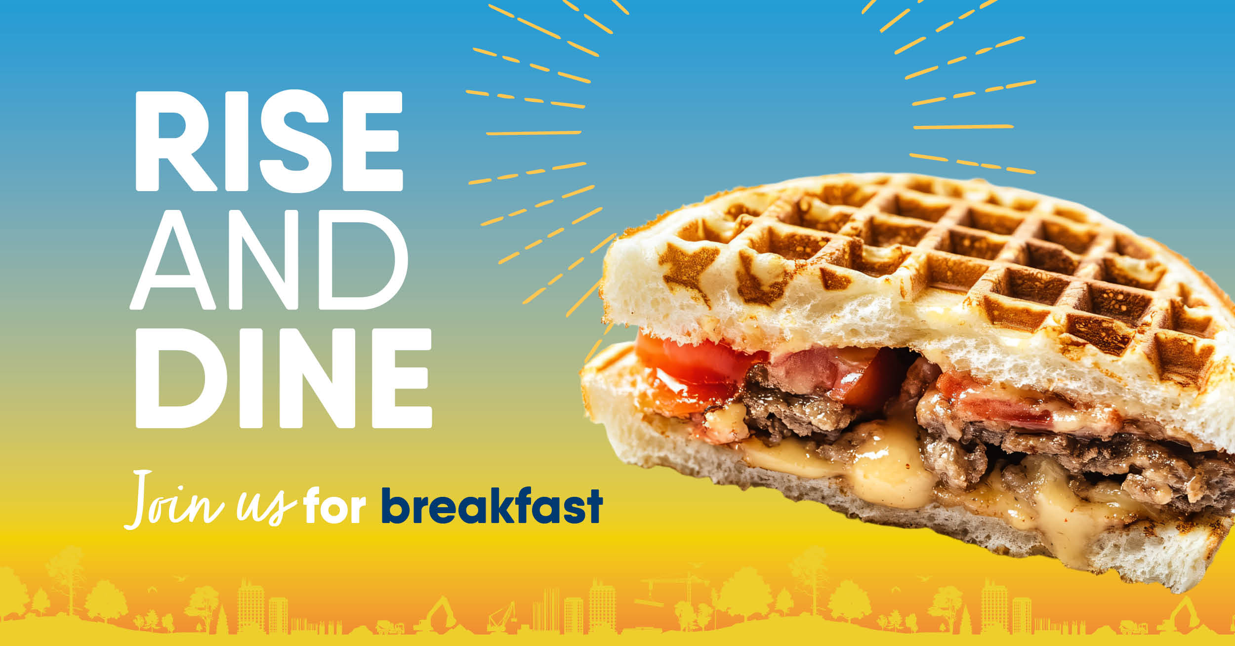 Rise & dine - it’s breakfast time at EMR!